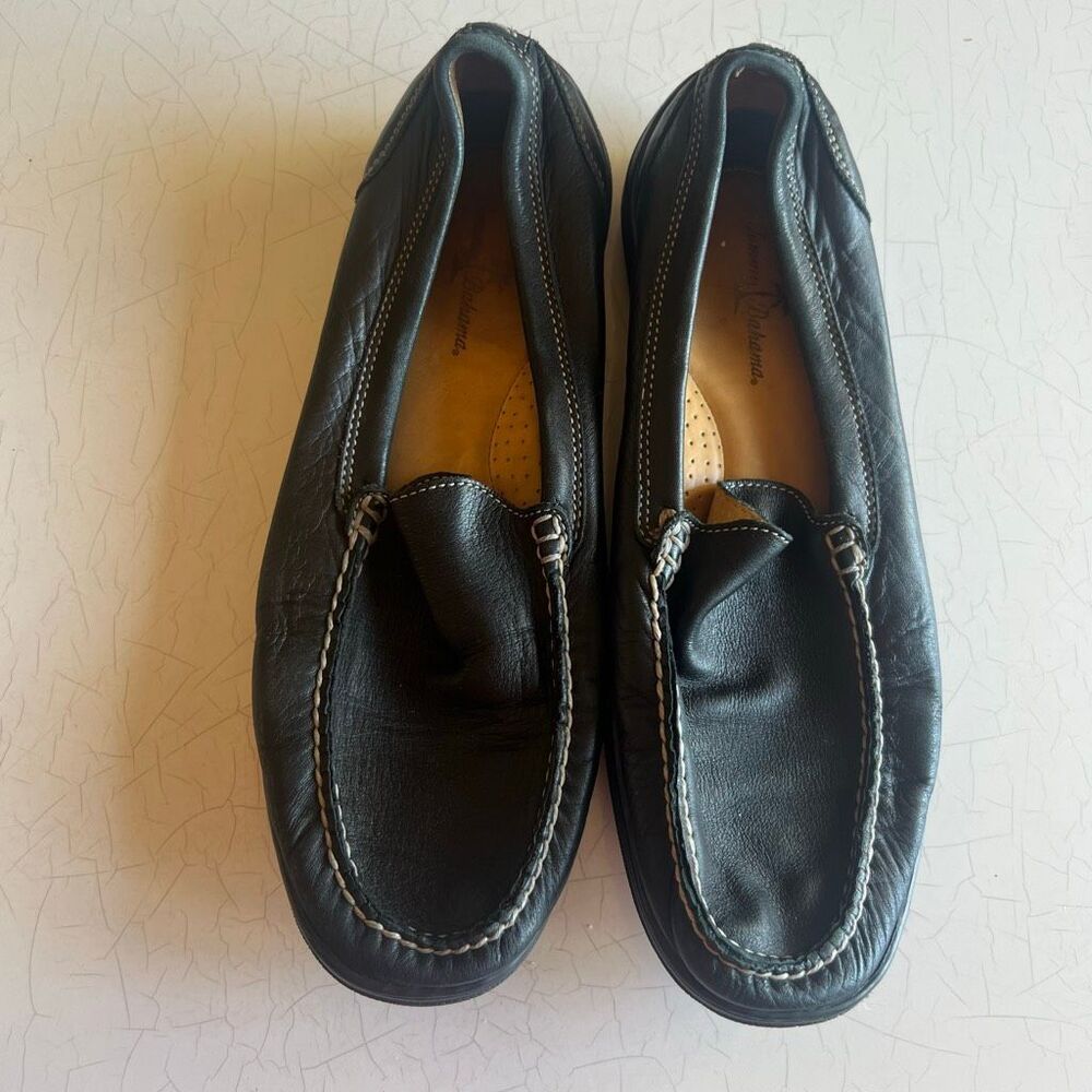 Tommy Bahama leather driver shoes loaf